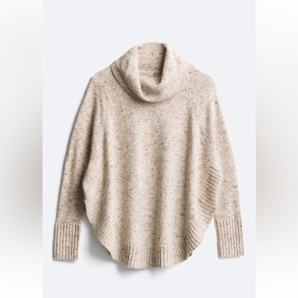 🌺 LEO & NICOLE (XL)
Zaryn Cotton Blend Poncho Pullover🌺